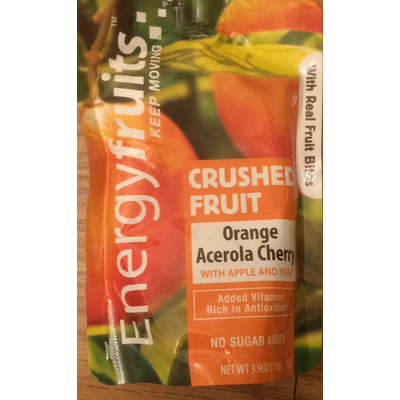 Crushed Fruit, Orange Acerola Cherry with Apple and Pear