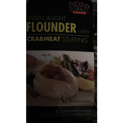 Wild-Caught Flounder with Crabmeat Stuffing