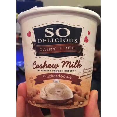 Dairy Free, Cashew Milk, Snickerdoodle