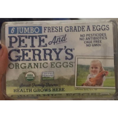 Organic Eggs, Jumbo