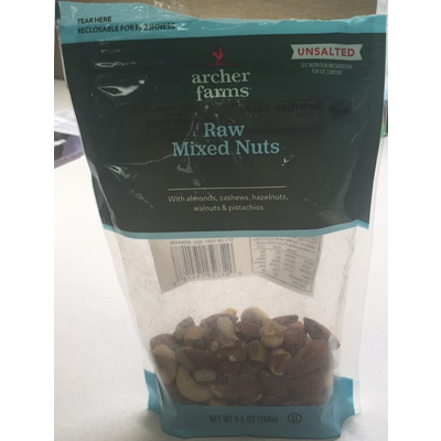 Mixed Nuts, Raw