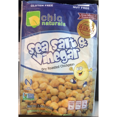 Sea Salt & Vinegar Dry Roasted Chickpeas