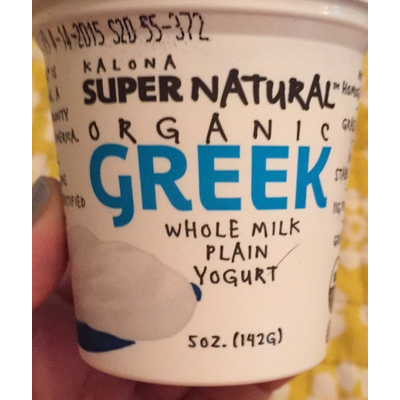 Greek Whole Milk Plain Yogurt