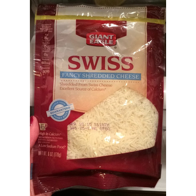 Fancy Shredded Swiss Cheese