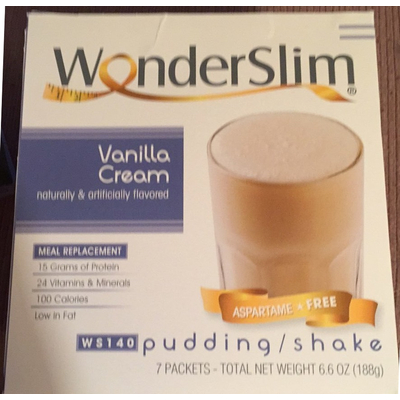 Pudding/Shake Meal Replacement, Vanilla Cream