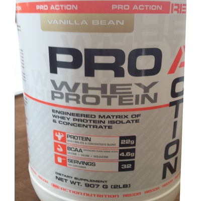 Whey Protein, Vanilla Bean