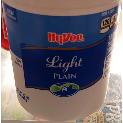 Plain Lowfat Yogurt, Light