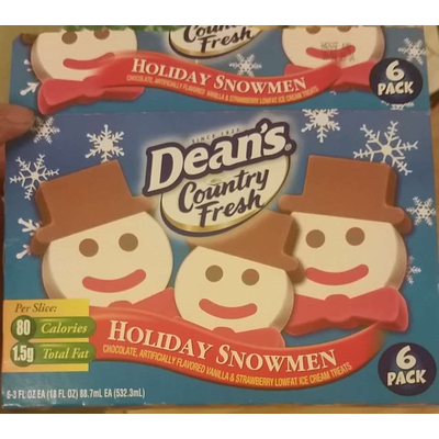 Holiday Snowmen Chocolate