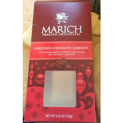 Almonds, Christmas Chocolate