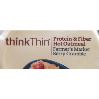 Protein & Fiber Hot Oatmeal, Farmer's Market Berry Crumble