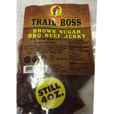 buc ee's jerky nutrition facts