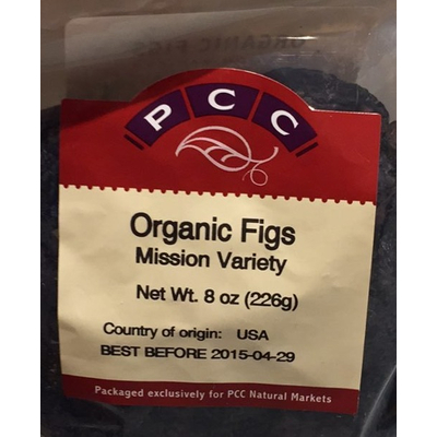 Organic Figs, Mission Variety