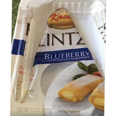 Blintzes, Blueberry