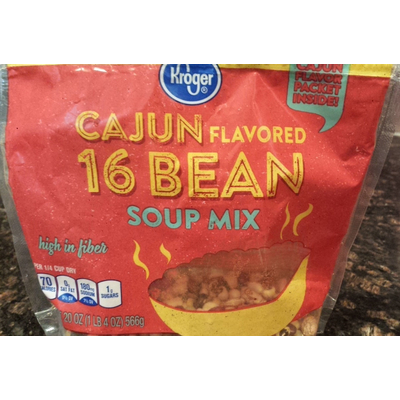 Soup Mix, Cajun flavored 16 Bean