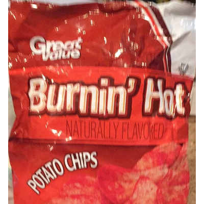 Potato Chips, Burnin' Hot