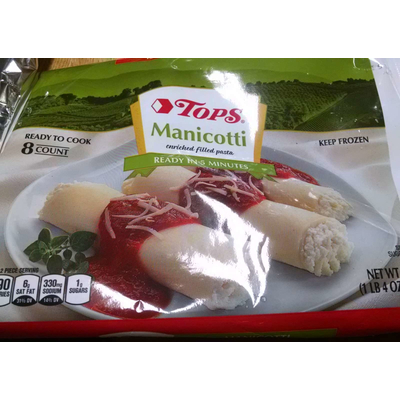 Pasta, Manicotti