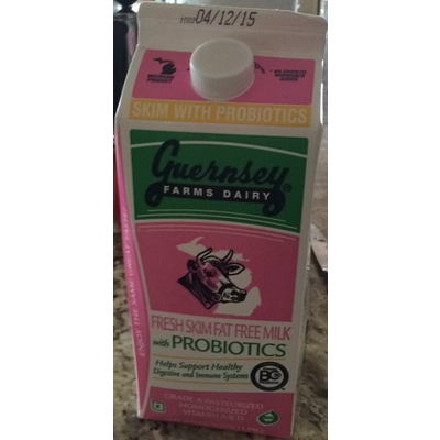 Fat Free Skim Milk with Probiotics
