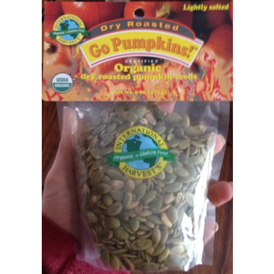 Organic Dry Roasted Pumpkin Seeds