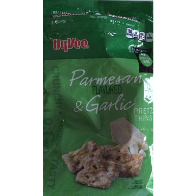 Pretzel Thins, Parmesan & Garlic