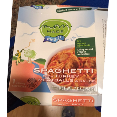 Spaghetti with Turkey Meatballs & Sauce