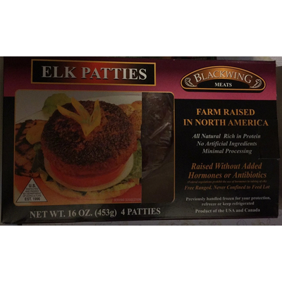 Elk Patties