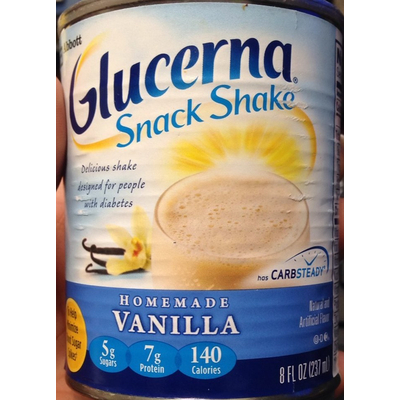 Glucerna Snack Shake, Homemade Vanilla