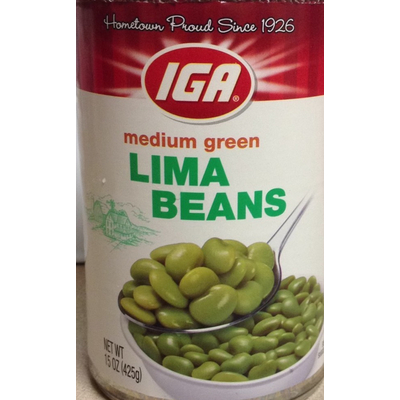 Medium Green Lima Beans