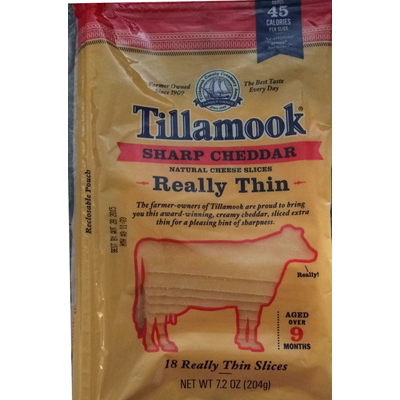 Really Thin Cheese Slices, Sharp Cheddar