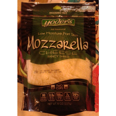 Mozzarella Cheese, Fancy Shred