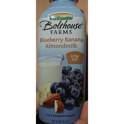 Blueberry Banana Almondmilk Smoothie