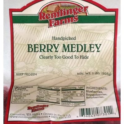 Berry Medley, Handpicked