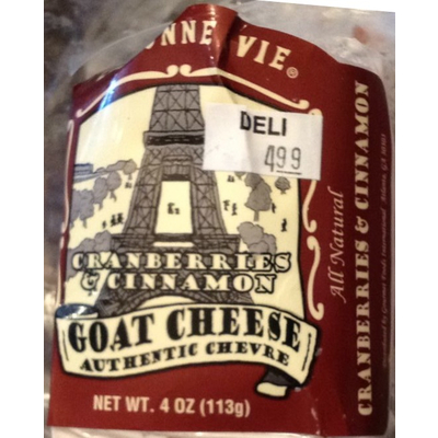 Goat Cheese, Cranberries & Cinnamon