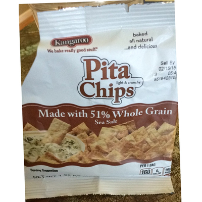 Pita Chips, Whole Grain, Sea Salt