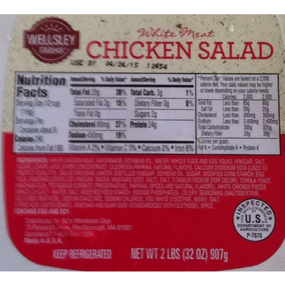 Chicken Salad, White Meat