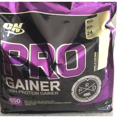Pro Gainer High-Protein Gainer, Vanilla Custard