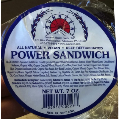 Vegan Power Sandwich