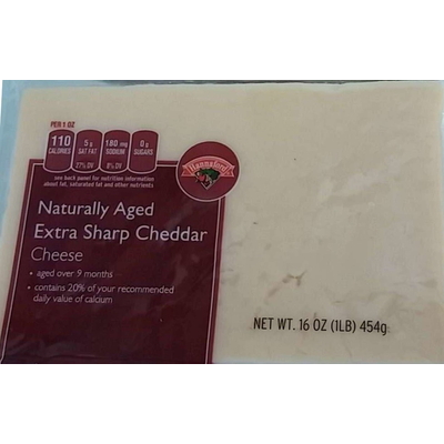 Cheese, Extra Sharp Cheddar