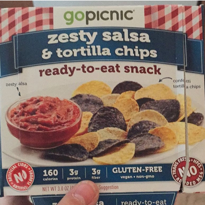 Zesty Salsa & Tortilla Chips