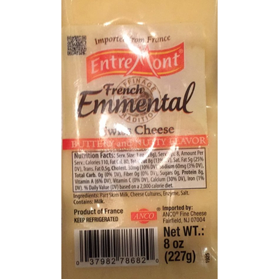 Cheese, Swiss, French Emmental