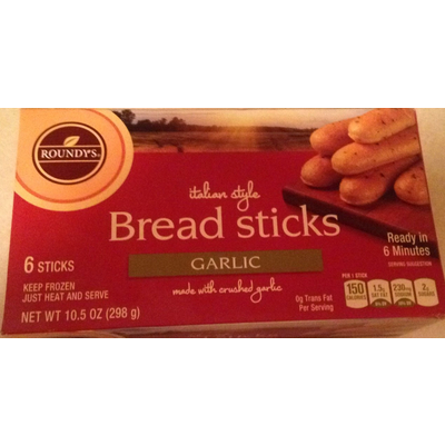 Bread Sticks, Garlic