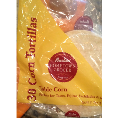Table Corn Tortillas