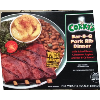 Bar-B-Q Pork Rib Dinner