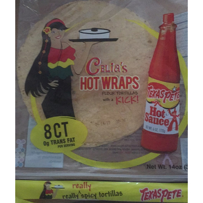 Flour Tortillas with a Kick, Hot Wraps