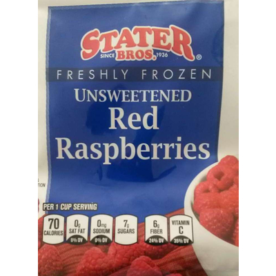 Red Raspberries, Unsweetened