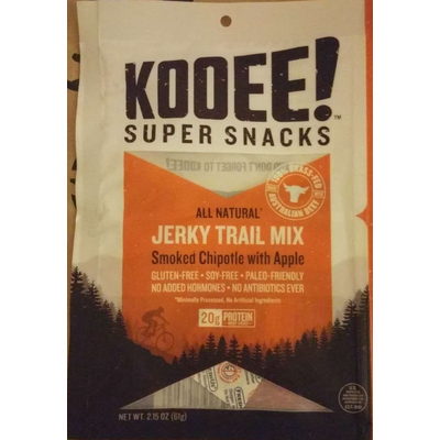 Jerky Trail Mix, Smoked Chipotle with Apple