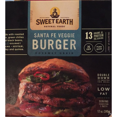 Burger, Santa Fe Veggie