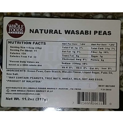 Wasabi Peas