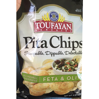 Pita Chips, Feta & Olive Oil