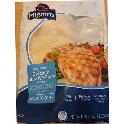 Boneless Skinless Chicken Breast Fillets with Rib Meat