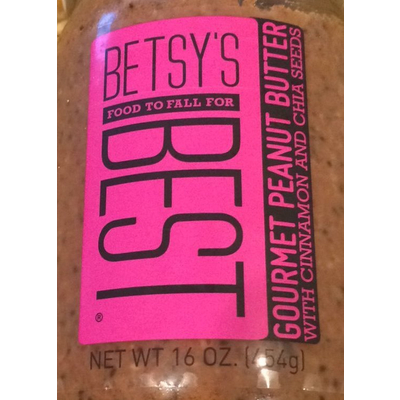 Gourmet Peanut Butter with Cinnamon and Chia Seeds